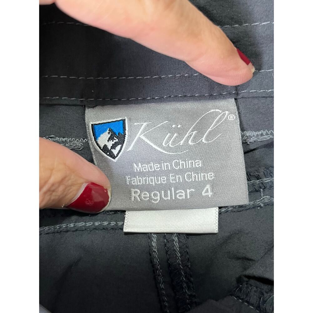 KUHL Womens' Grey Splash Cargo Hiking Pants Lightweight Outdoor Trail Trousers 4 - Picture 5 of 6